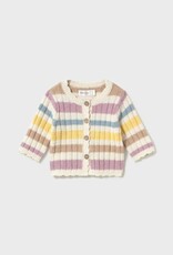 Mayoral FA26 BbyG Stripe Knit Cardigan