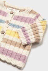 Mayoral FA26 BbyG Stripe Knit Cardigan