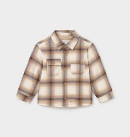 Mayoral FA26 BbyB Plaid Overshirt