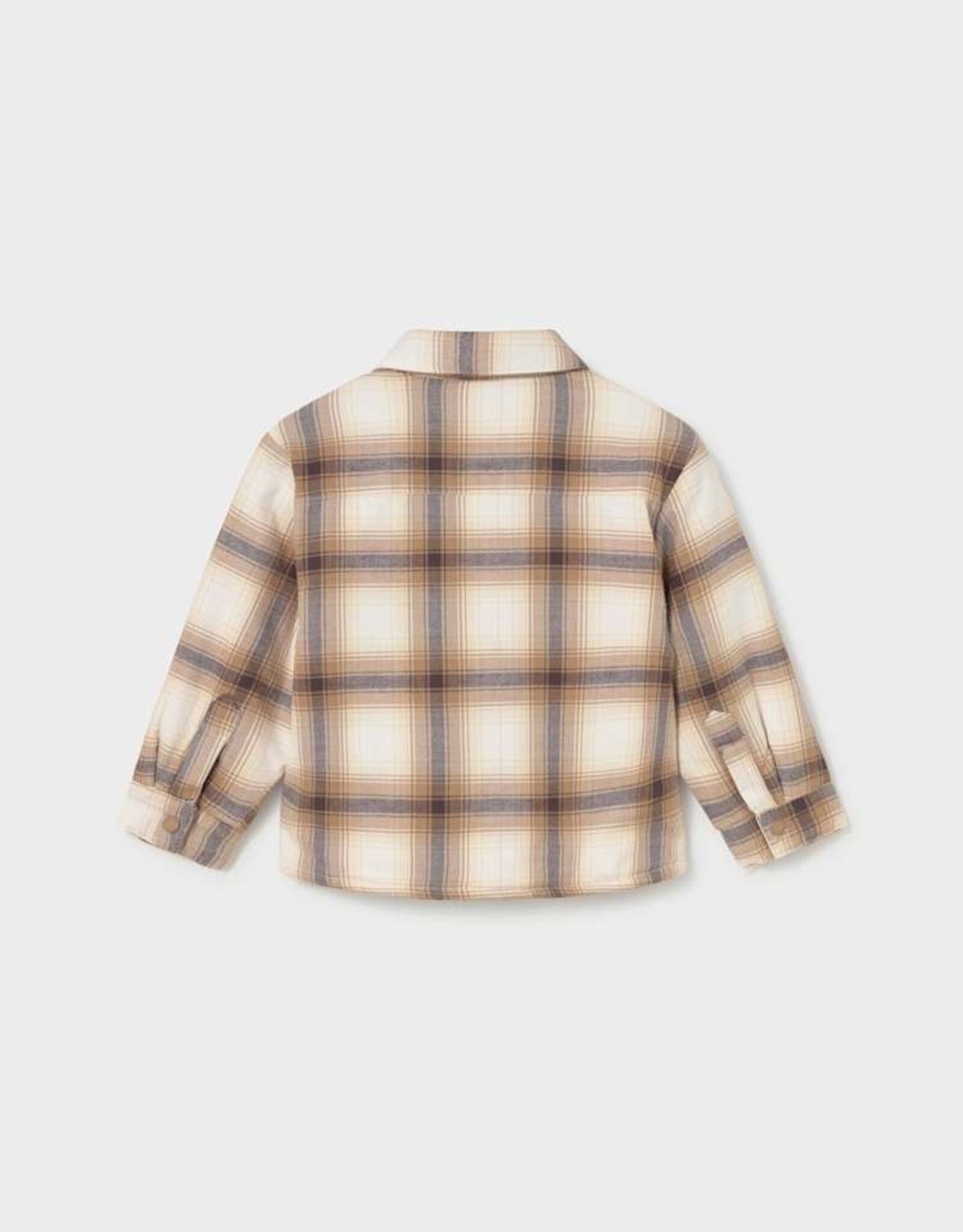 Mayoral FA26 BbyB Plaid Overshirt