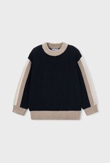 Mayoral FA26 B Contrast Knit Sweater