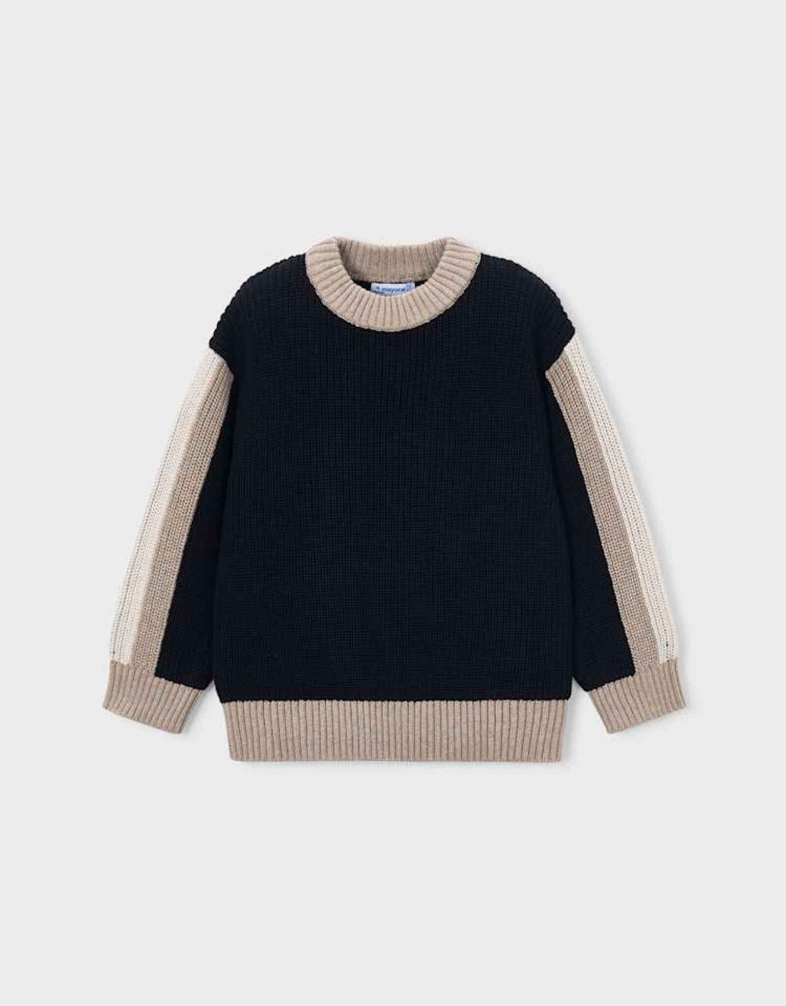 Mayoral FA26 B Contrast Knit Sweater