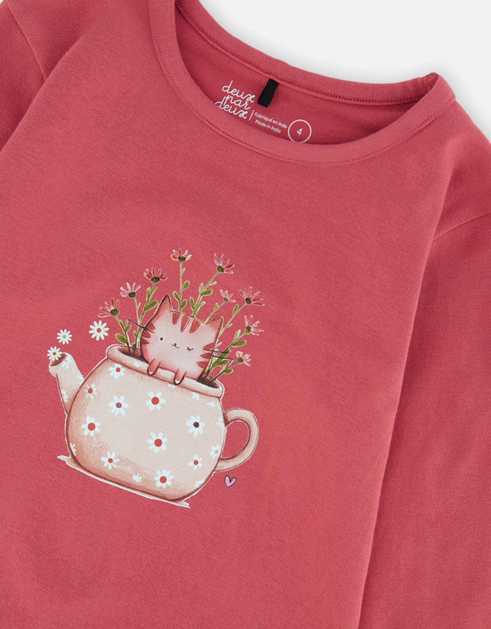 DeuxParDeux FA26 G TeaPot w/ Flowers Top