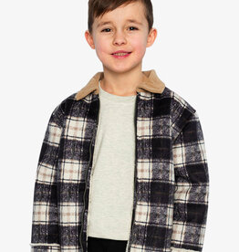 DeuxParDeux FA26 B Plaid Zip Jacket