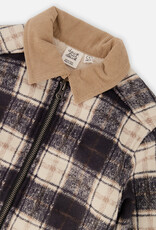 DeuxParDeux FA26 B Plaid Zip Jacket