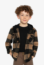 DeuxParDeux FA26 B Flannel Shirt w/Hood