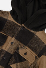 DeuxParDeux FA26 B Flannel Shirt w/Hood