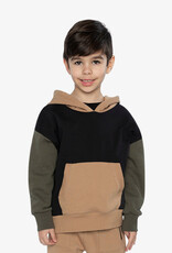 DeuxParDeux FA26 HoodCardi Colorblock