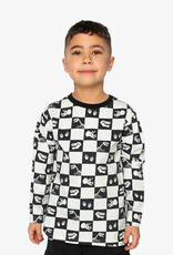 DeuxParDeux FA26 B Checker Dino Top