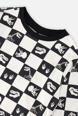 DeuxParDeux FA26 B Checker Dino Top
