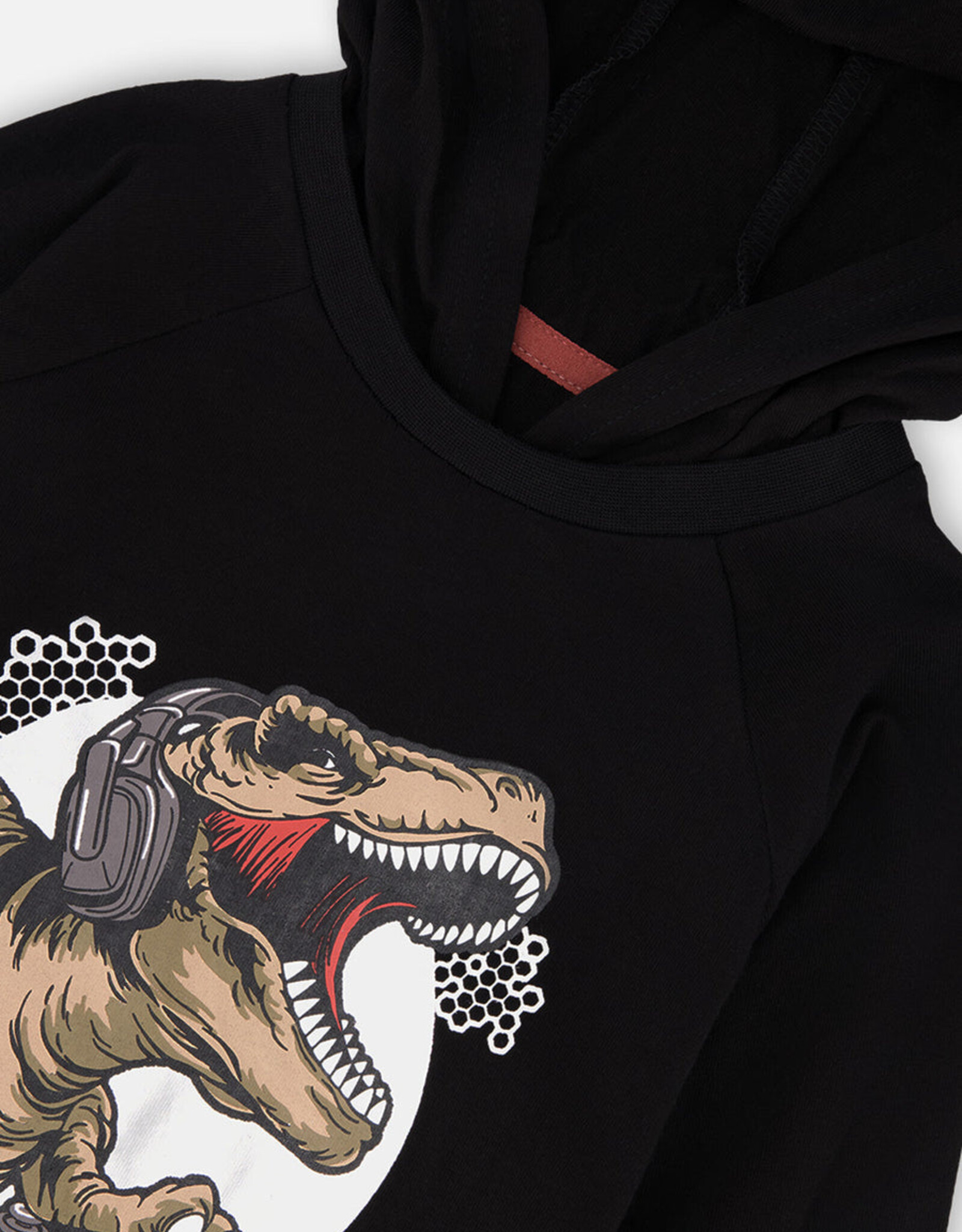 DeuxParDeux FA26 B Gaming Dino Hood Top