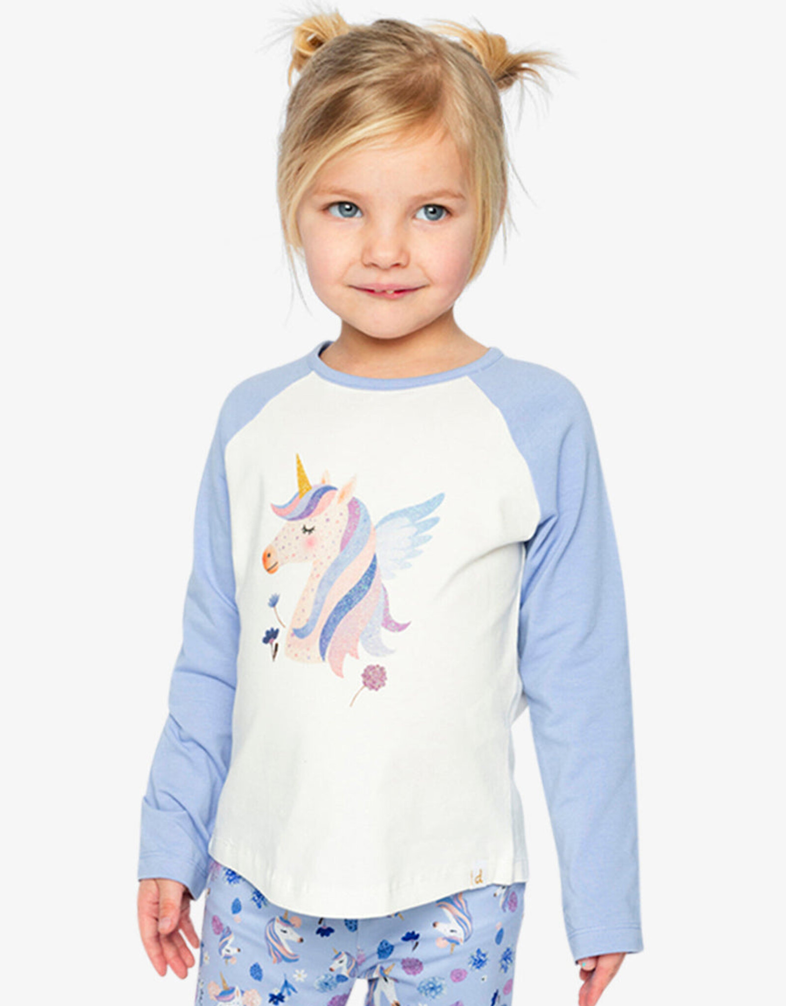 DeuxParDeux FA26 G Winged Unicorn Top