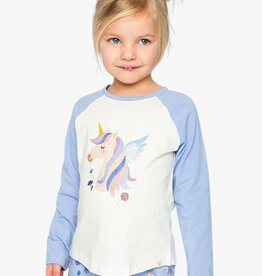 DeuxParDeux FA26 G Winged Unicorn Top
