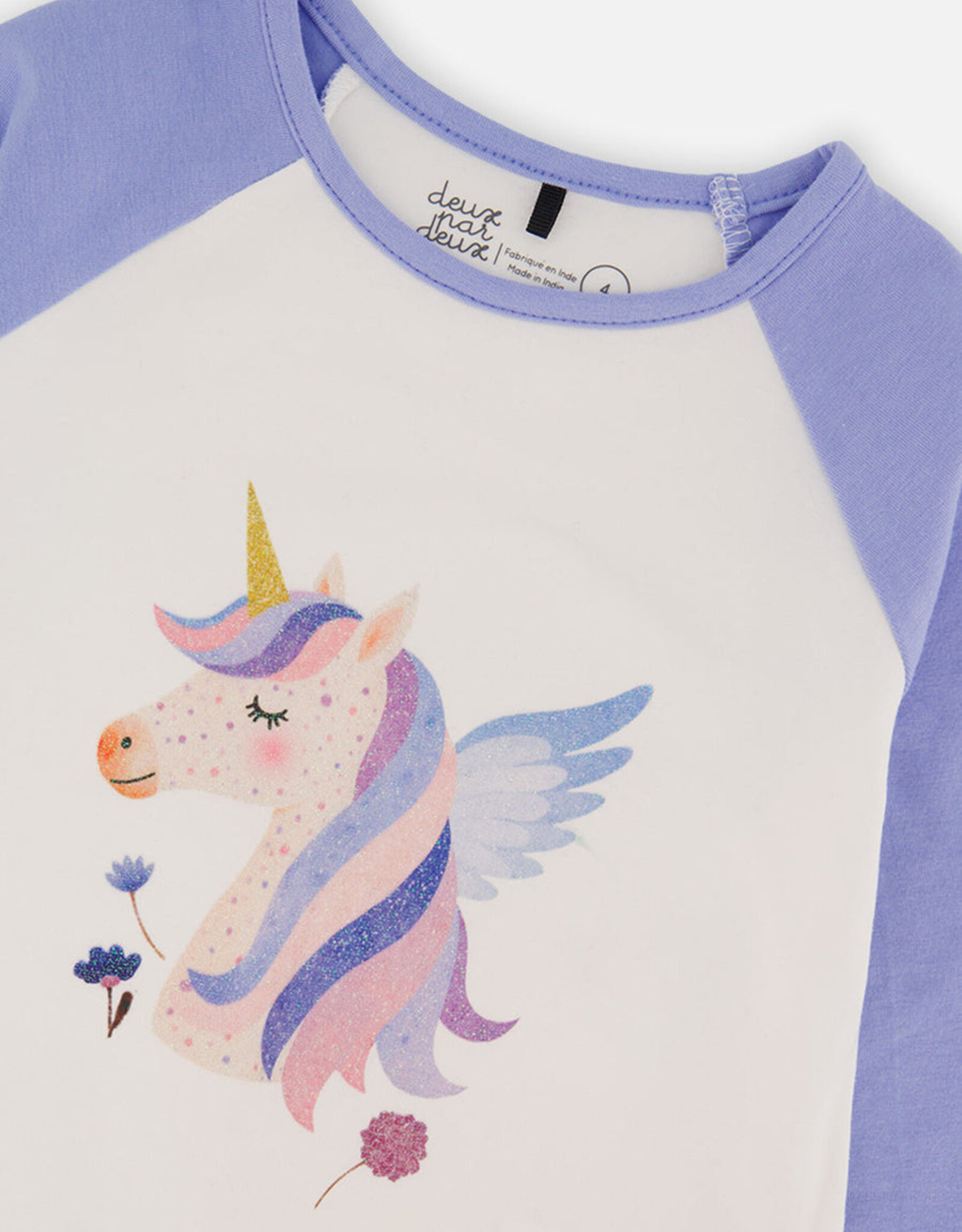 DeuxParDeux FA26 G Winged Unicorn Top