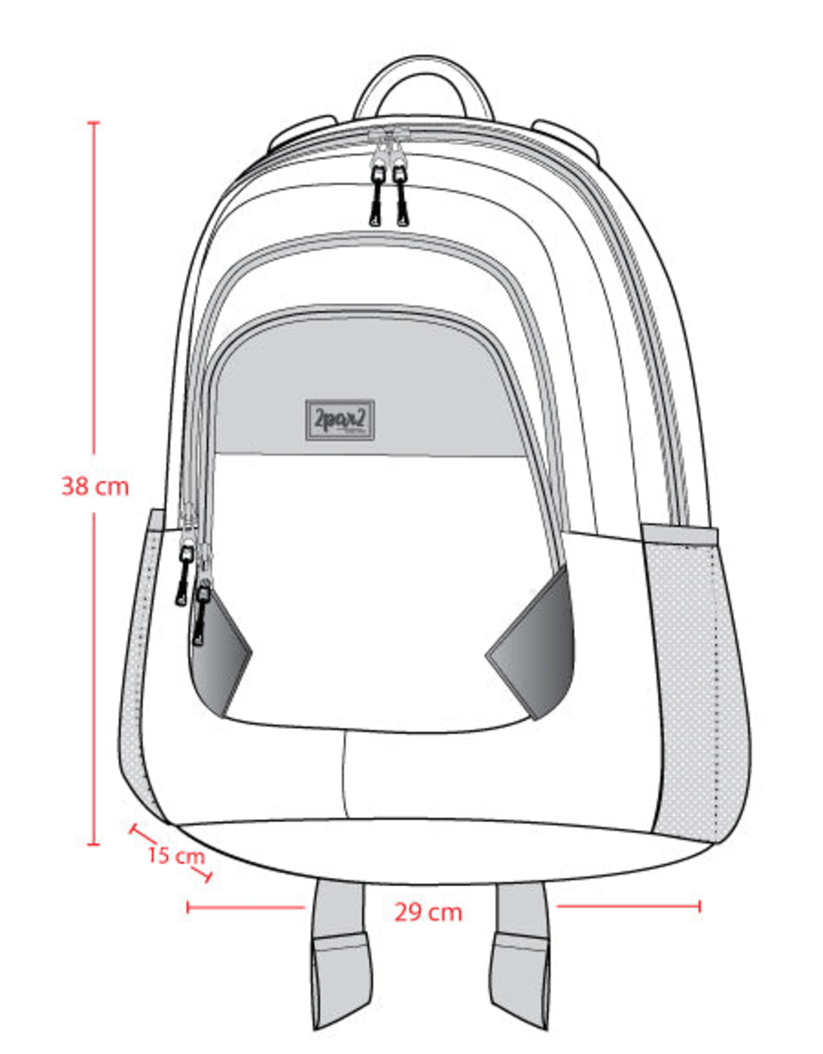 DeuxParDeux FA26 TodBackpack - Assorted