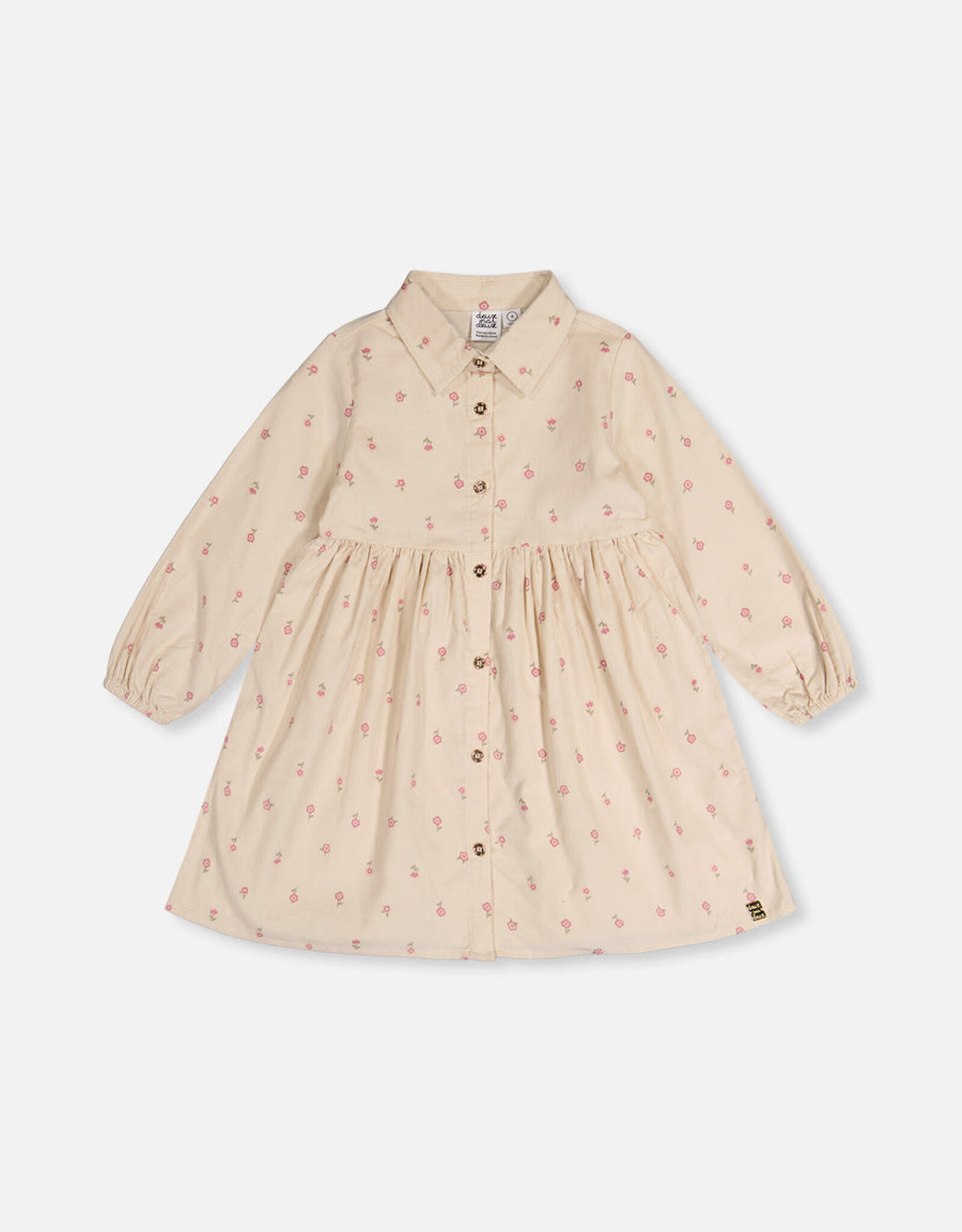 DeuxParDeux FA26 G Corduroy Shirt Dress