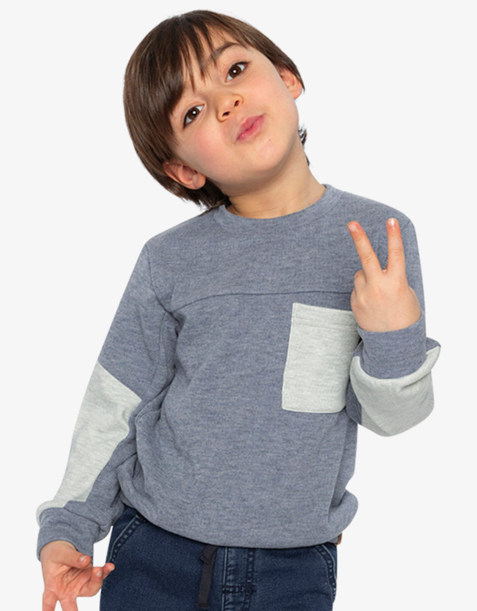 DeuxParDeux FA26 B ColorBlock Top