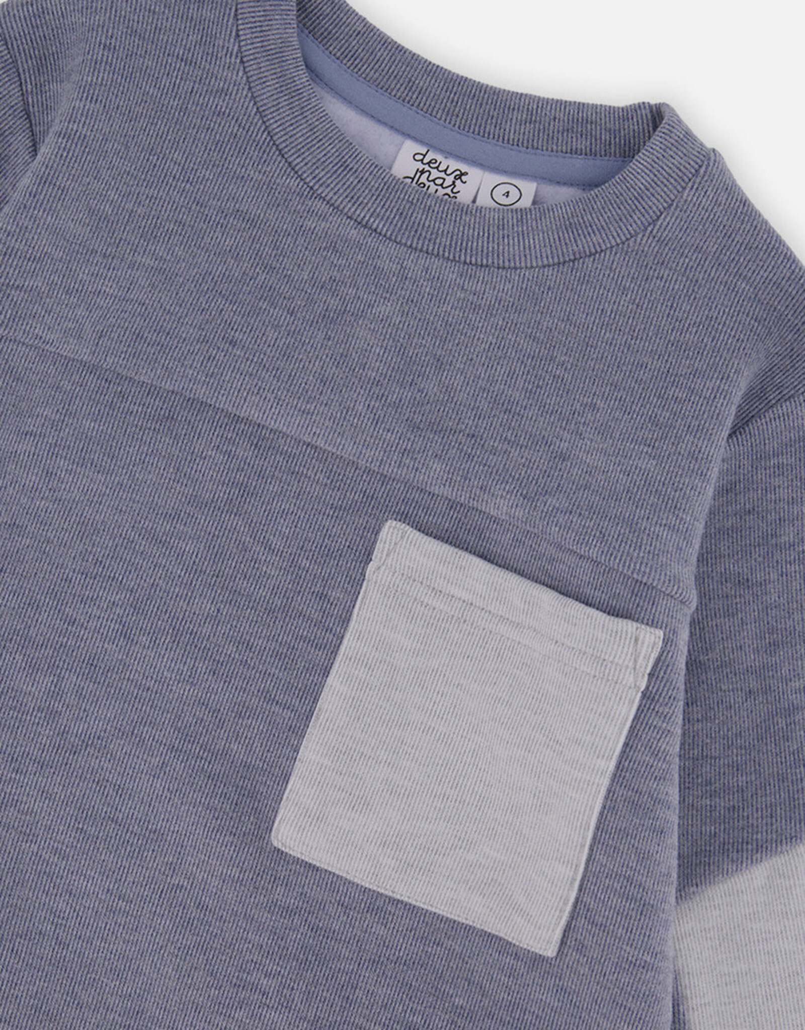 DeuxParDeux FA26 B ColorBlock Top