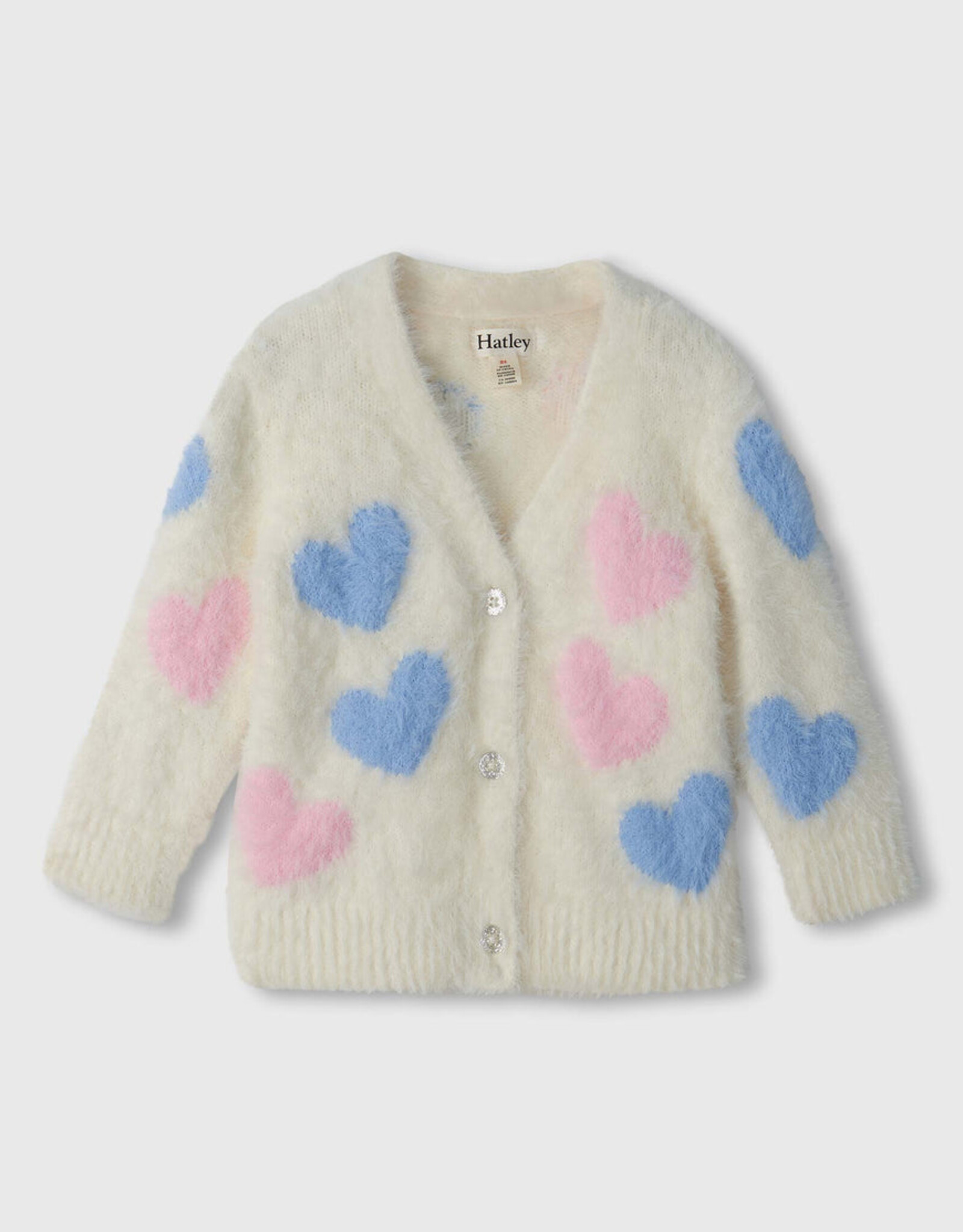 Hatley FA26 FuzzyHeart Cardigan