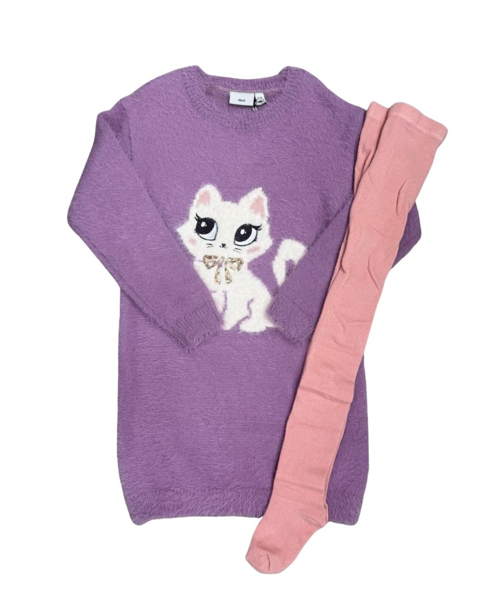 Mid FA26 BG Cat Dress w/Tights