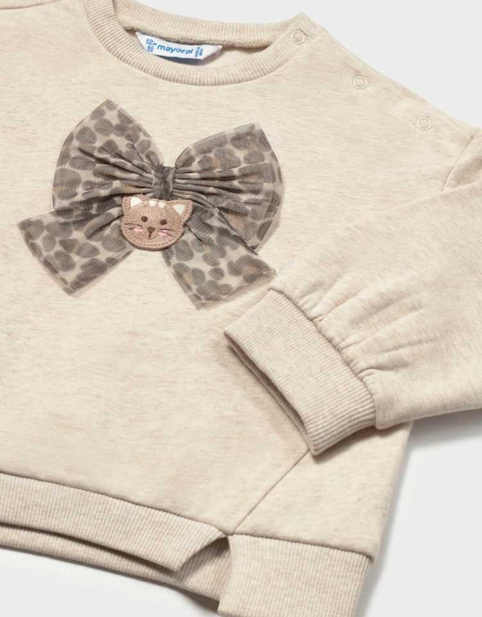Mayoral FA26 BG LeoBow Sweater