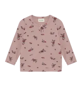 MinyMo FA26 BbyG Rib Flower Top