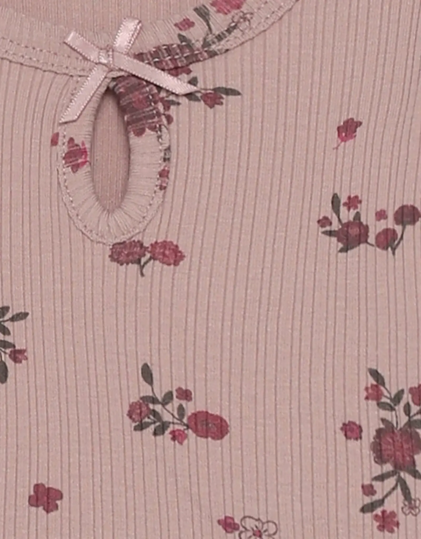 MinyMo FA26 BbyG Rib Flower Top