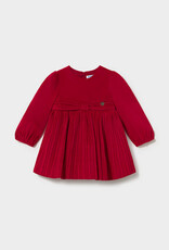 Mayoral FA26 BbyG Pleat Velvet Dress