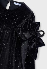 Mayoral FA26 G VelvetDress w/HairTie