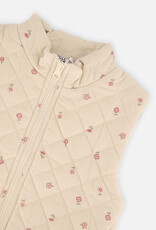 DeuxParDeux FA26 G Floral Cord Puffy Vest
