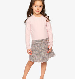 DeuxParDeux FA26 G Bi-Material Dress