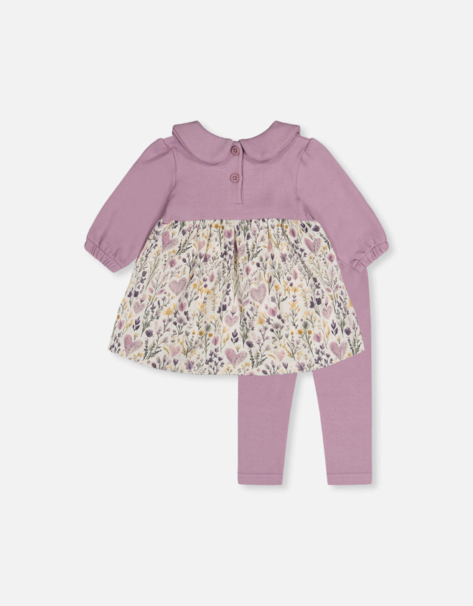 DeuxParDeux FA26 BbyG Floral Dress&Leg Set