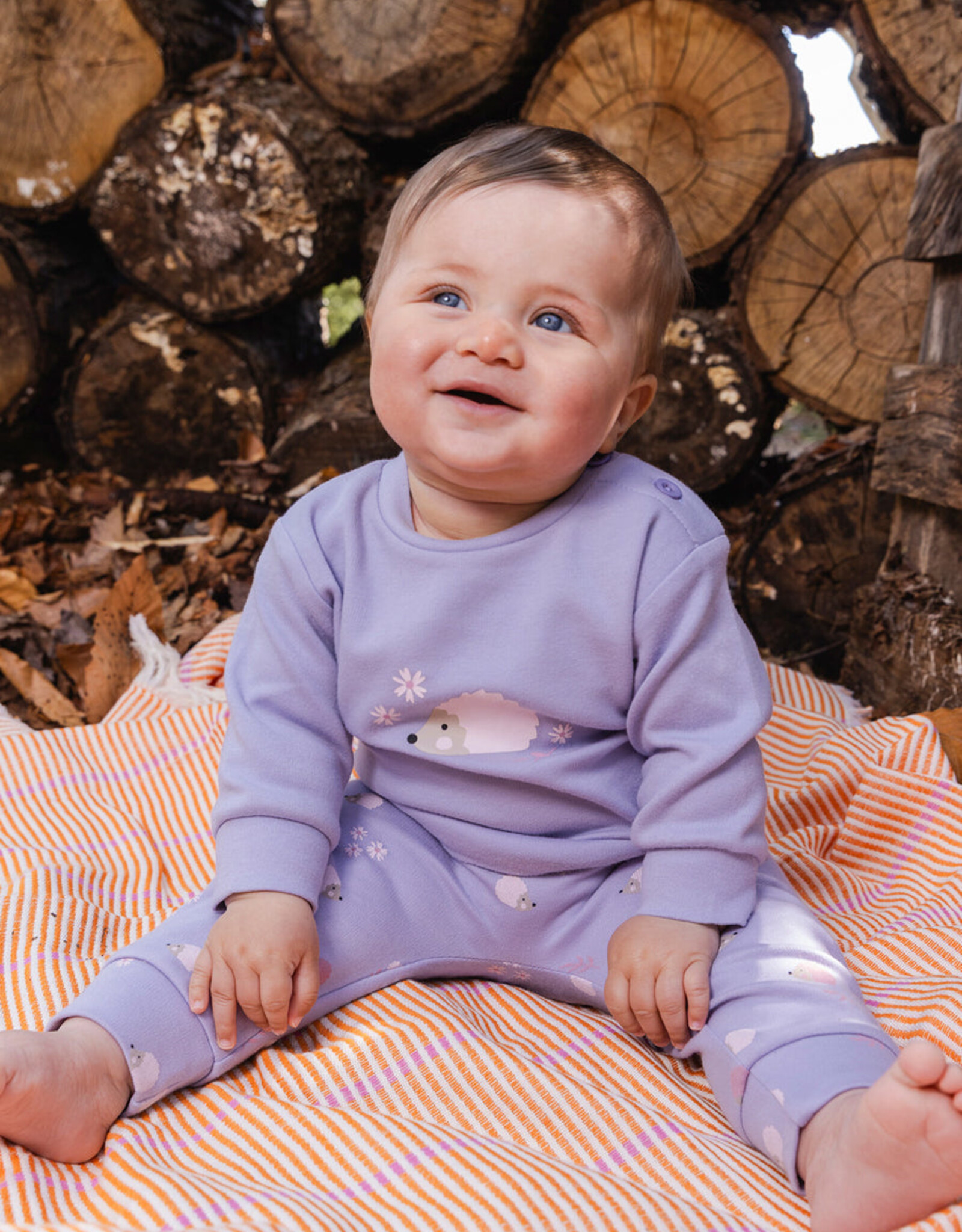 DeuxParDeux FA26 Hedgehog Top&Pant Set