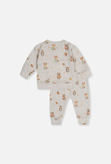 DeuxParDeux FA26 BbyB Animal Top&Pant Set