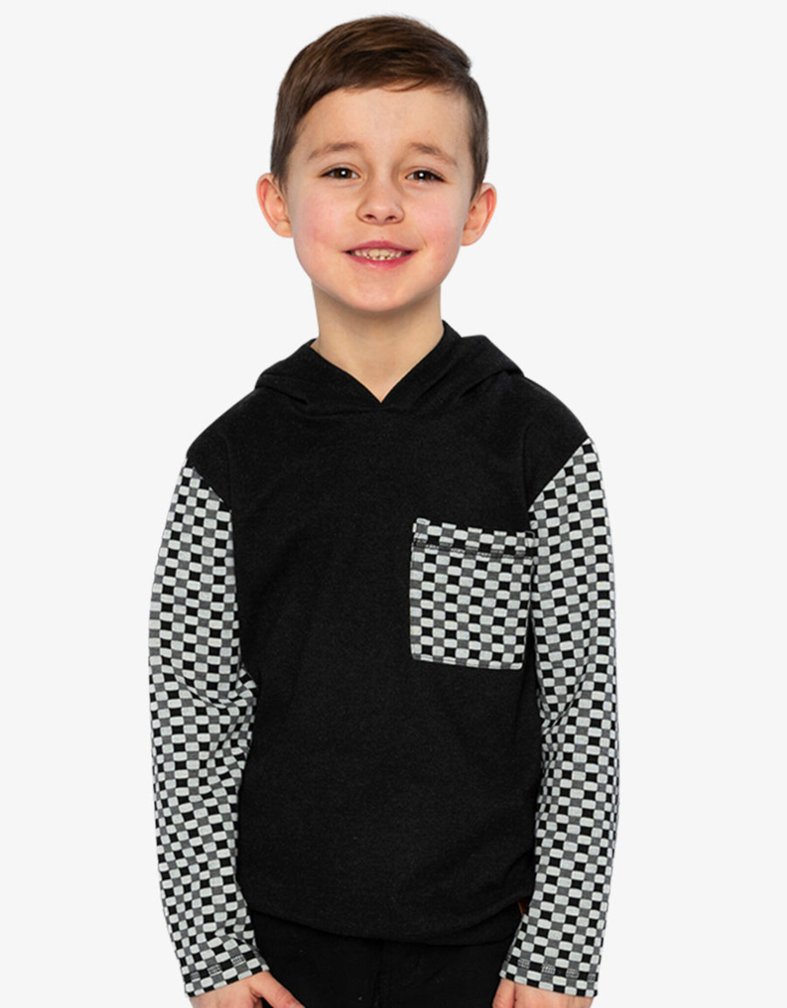 DeuxParDeux FA26 HoodTop Colorblock