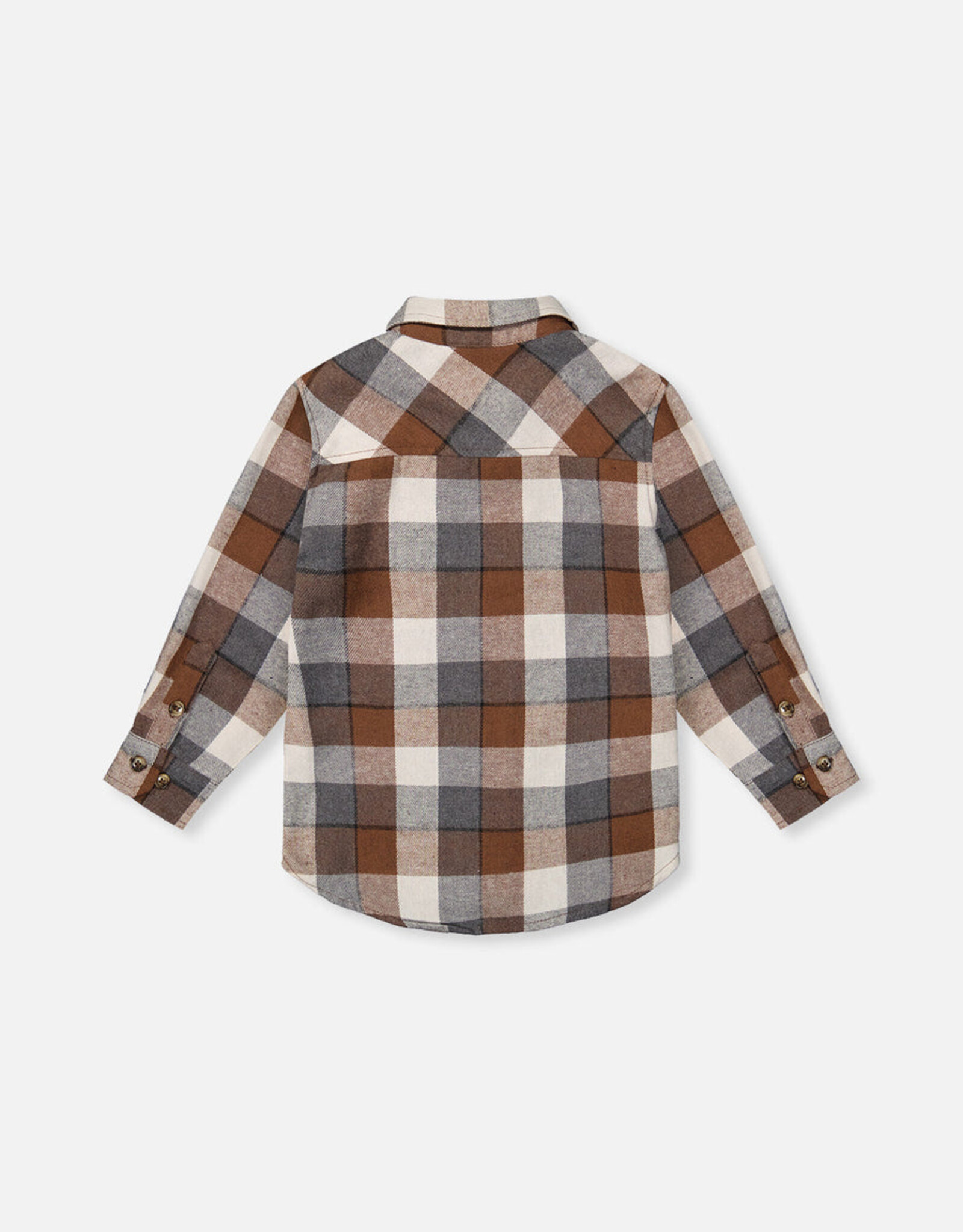 DeuxParDeux FA26 Flannel Shirt w/Pocket