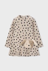 Mayoral FA26 Print Dress w/Dog Bag