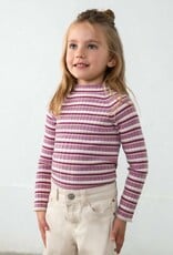 Mayoral FA26 G Stripe MockNeck Top