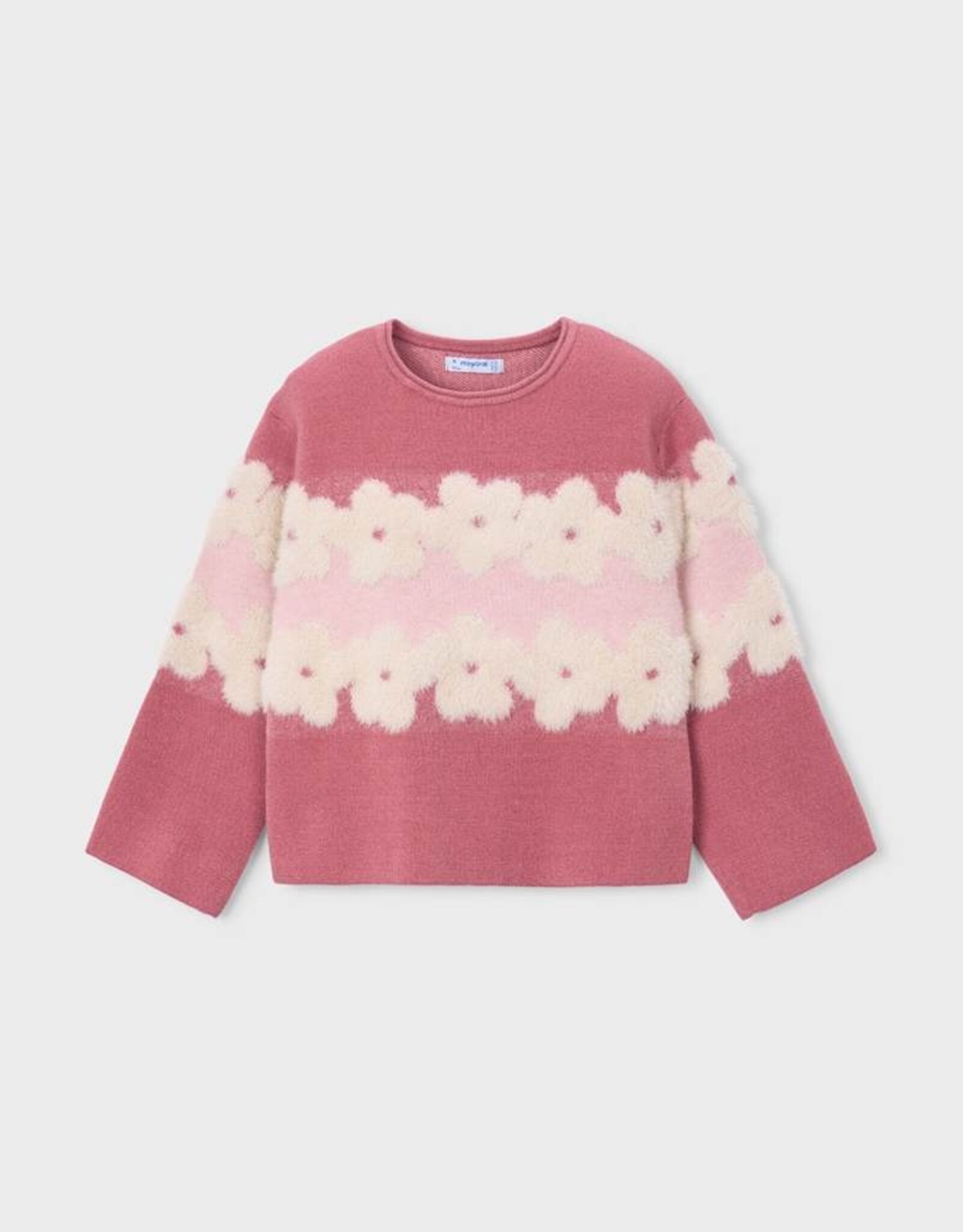 Mayoral FA26 G Flower Line Sweater