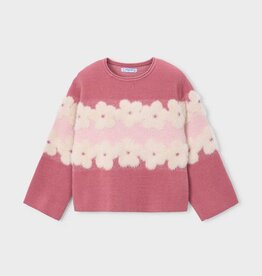 Mayoral FA26 G Flower Line Sweater
