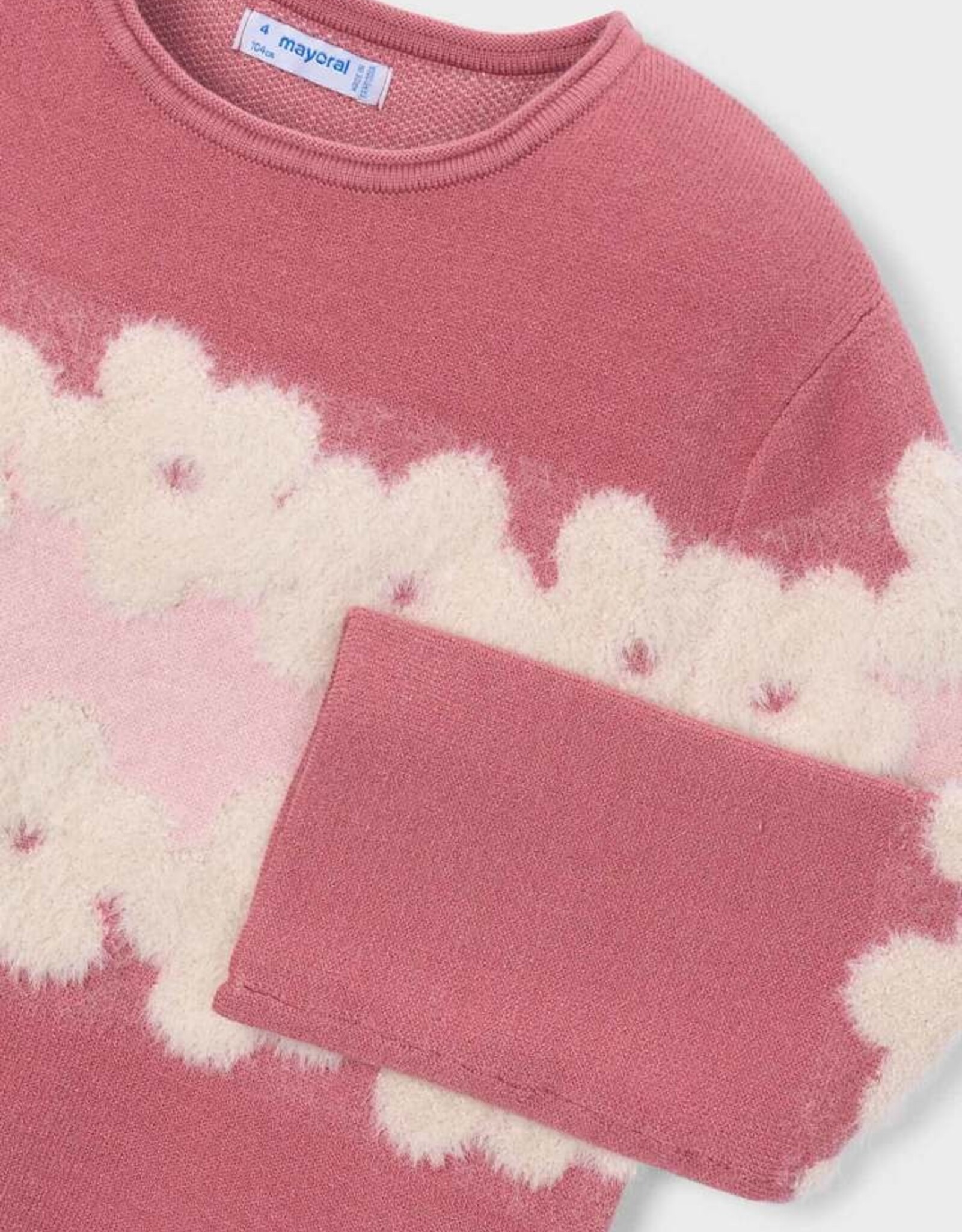 Mayoral FA26 G Flower Line Sweater