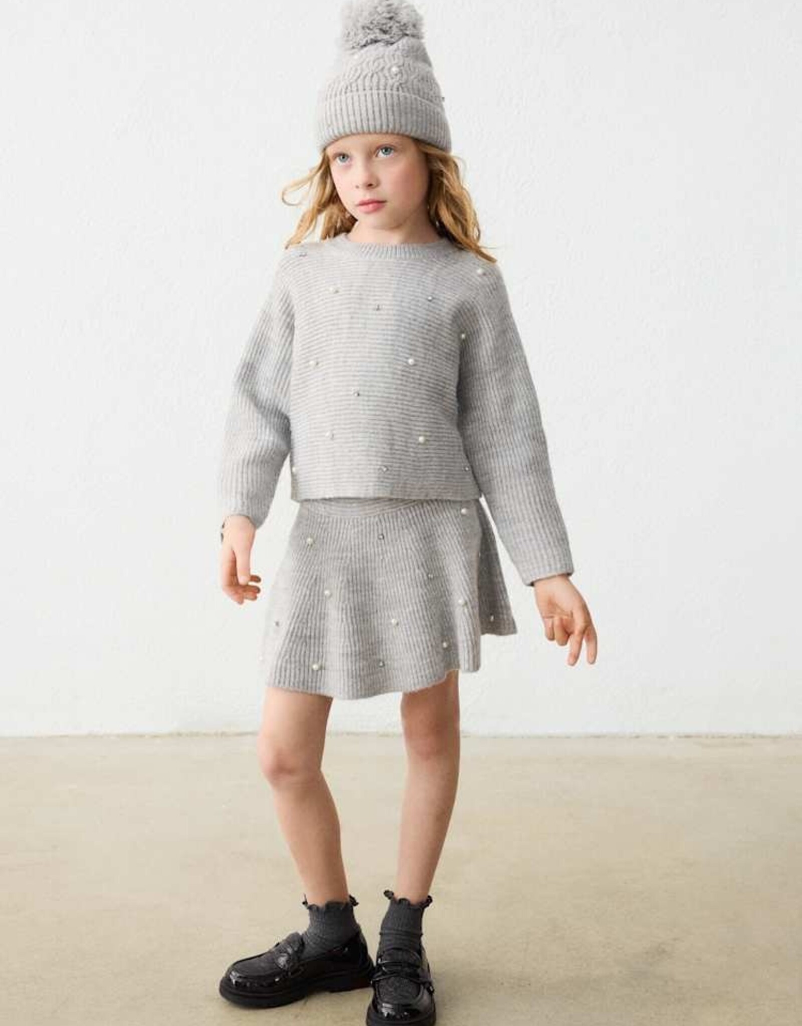 Mayoral FA26 G Pearl Knit Sweater