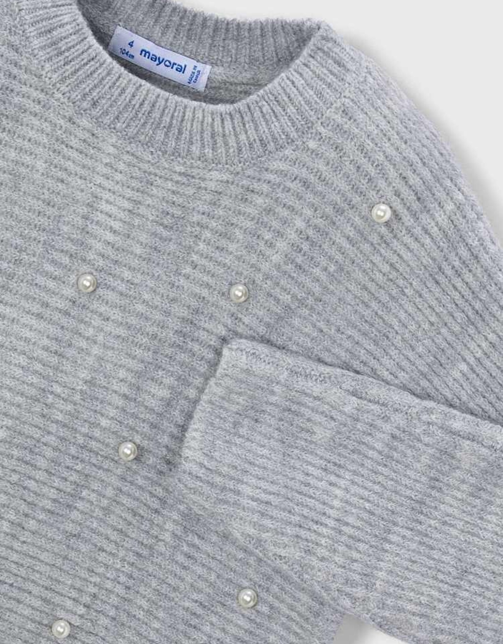 Mayoral FA26 G Pearl Knit Sweater