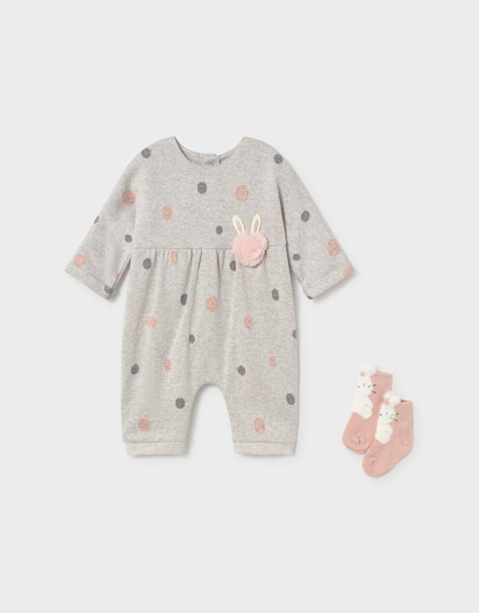 Mayoral FA26 BG Romper w/Socks