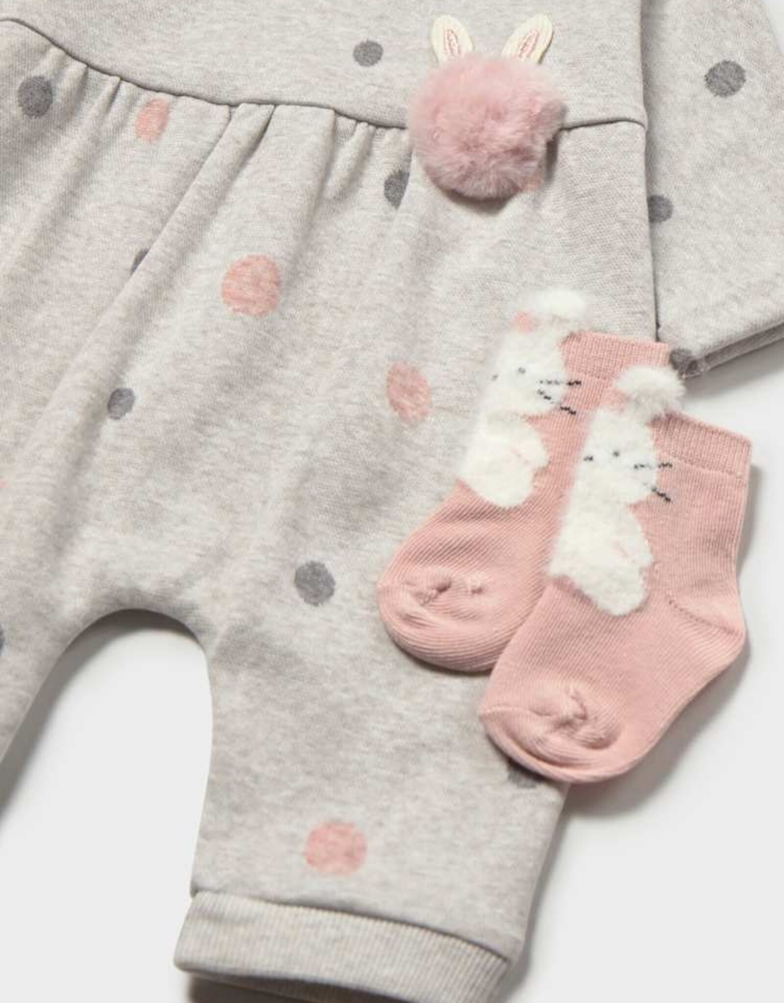 Mayoral FA26 BG Romper w/Socks