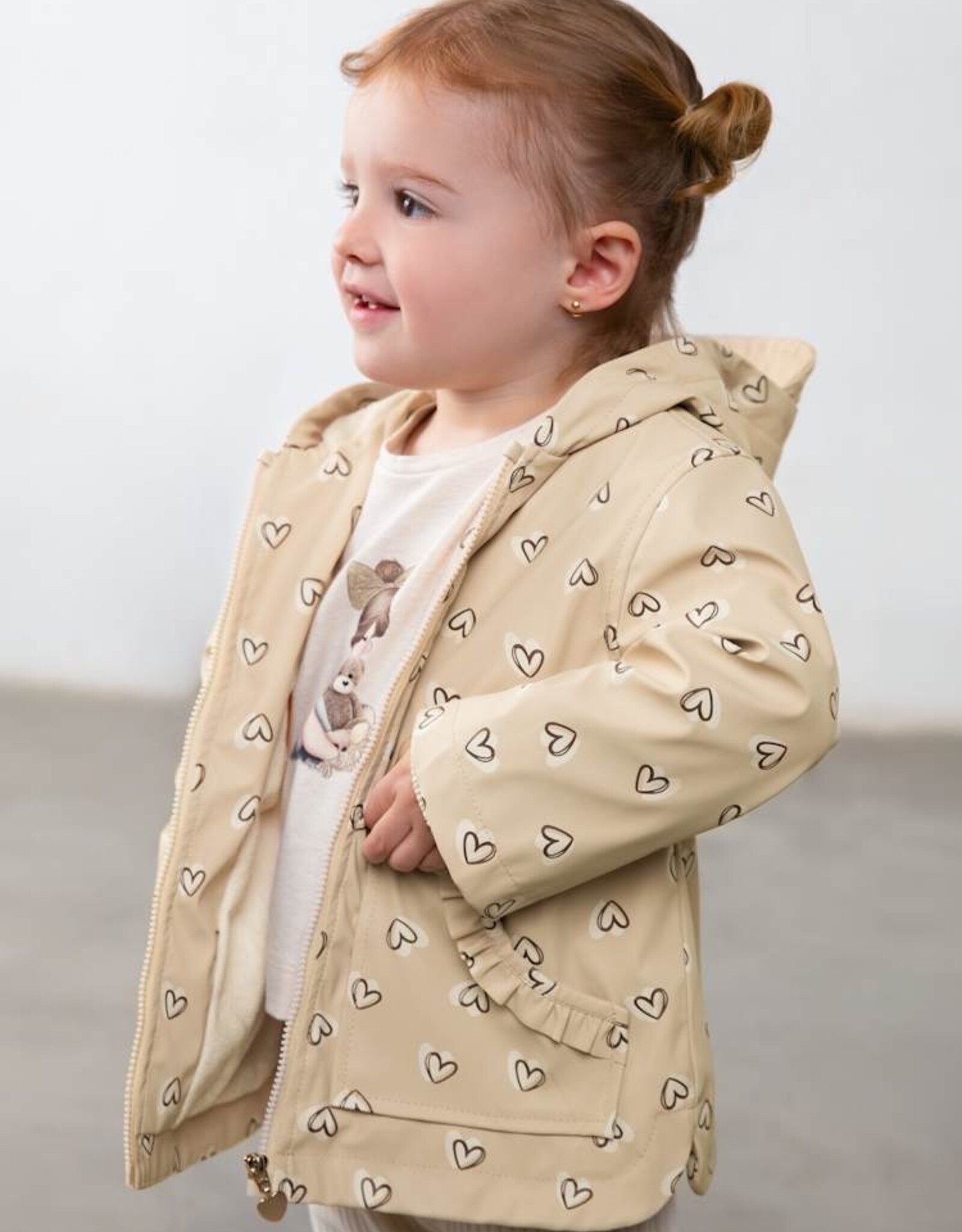 Mayoral FA26 G Heart Rain Coat