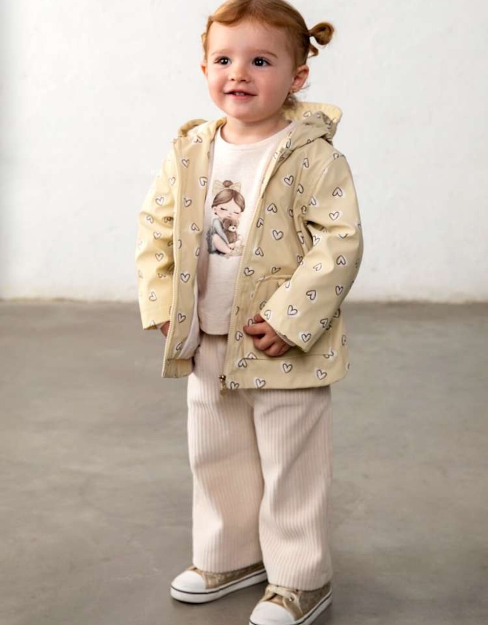 Mayoral FA26 G Heart Rain Coat