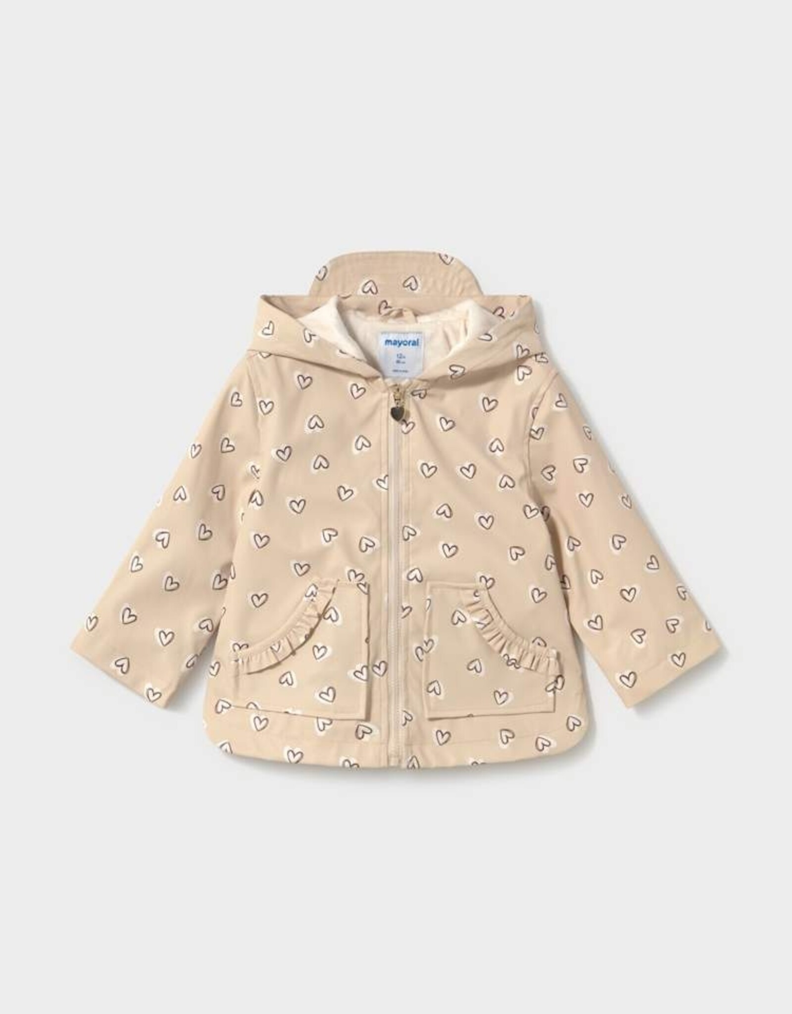 Mayoral FA26 G Heart Rain Coat