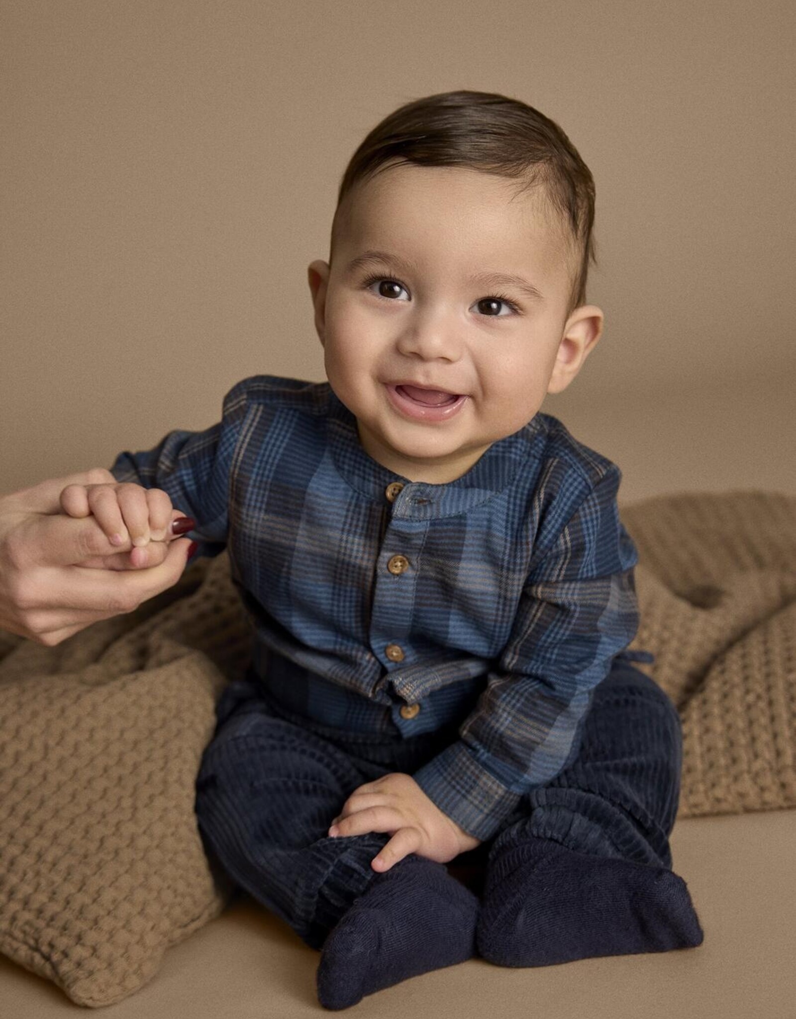 MinyMo FA26 BbyB Velour Pant