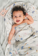LouLou Lollipop Single Swaddle - Mini Mathletes